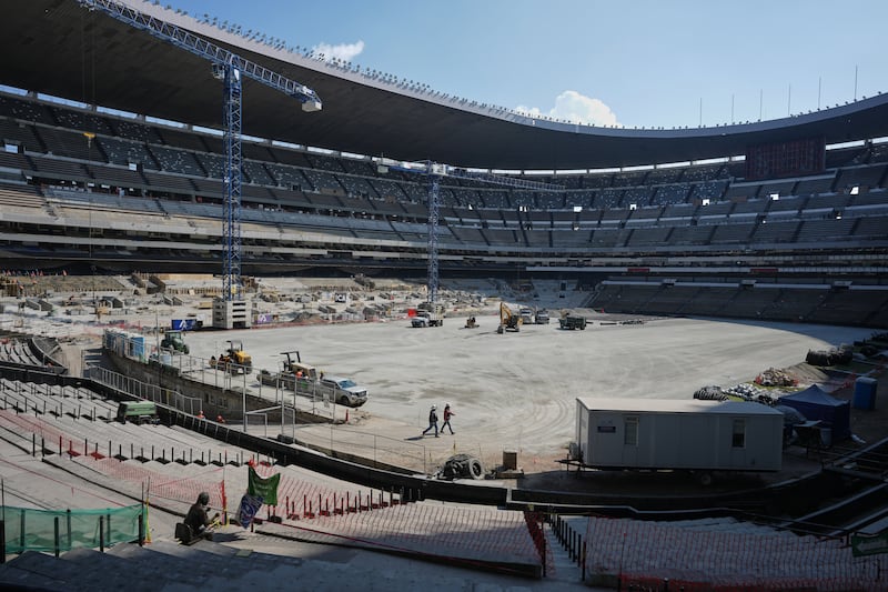 Remodelación Estadio Azteca.