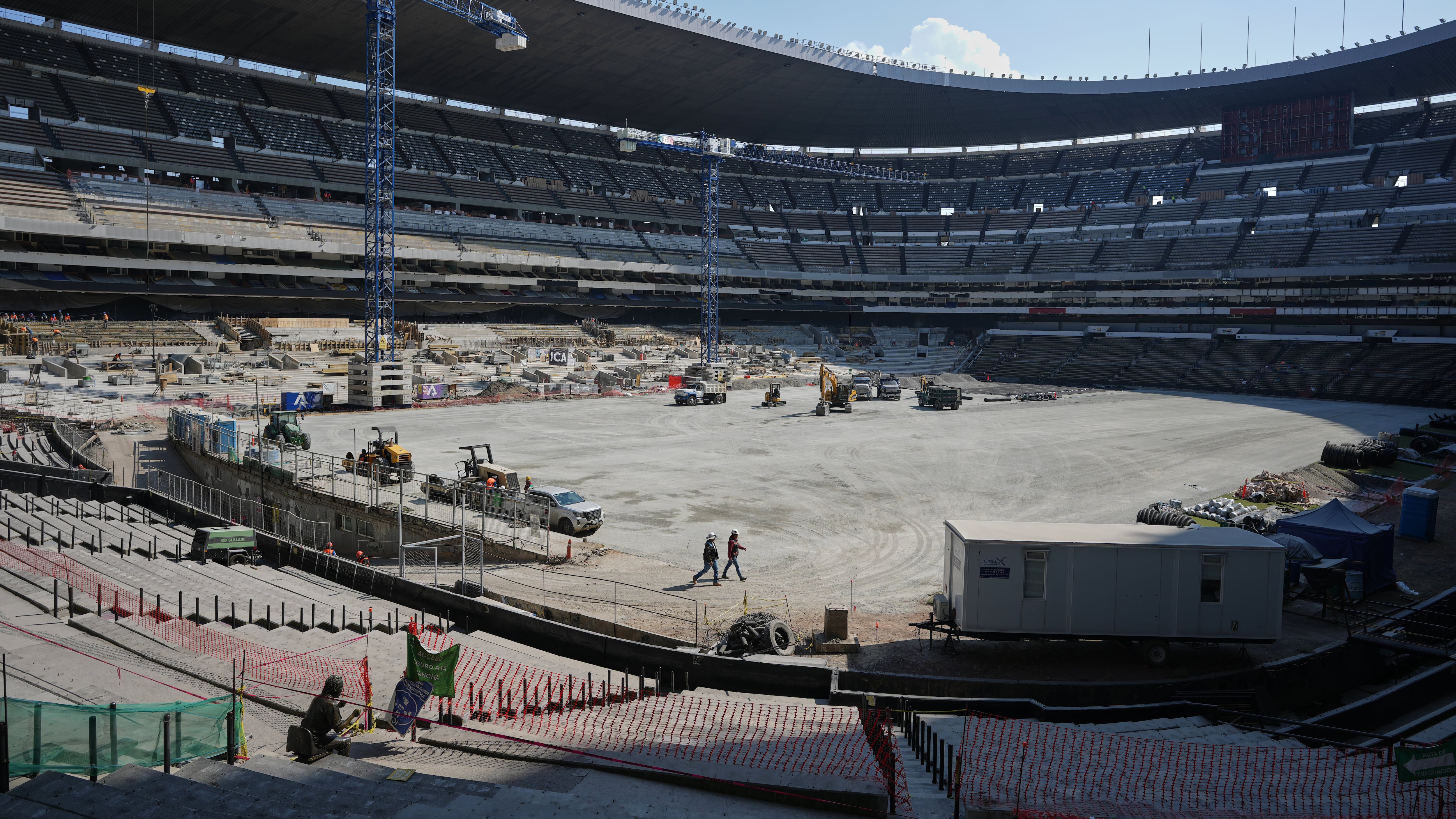 Remodelación Estadio Azteca.