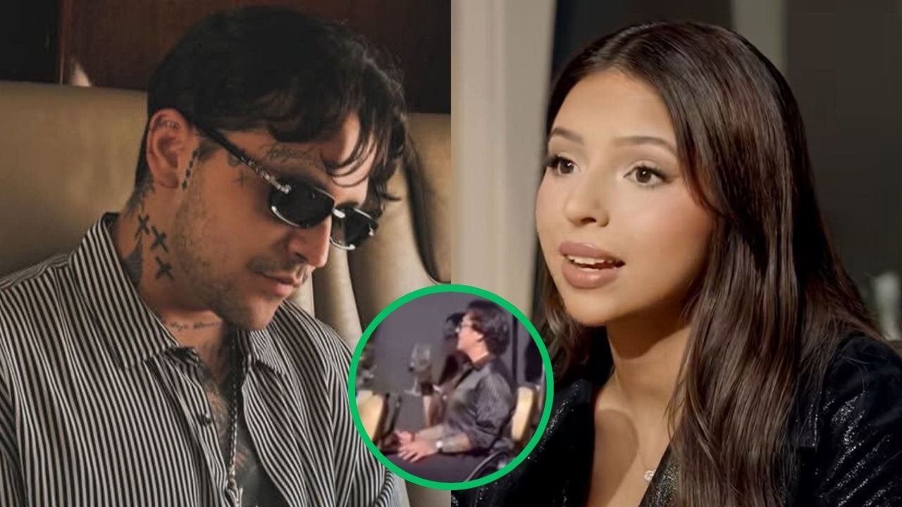 Christian Nodal y Ángela Aguilar