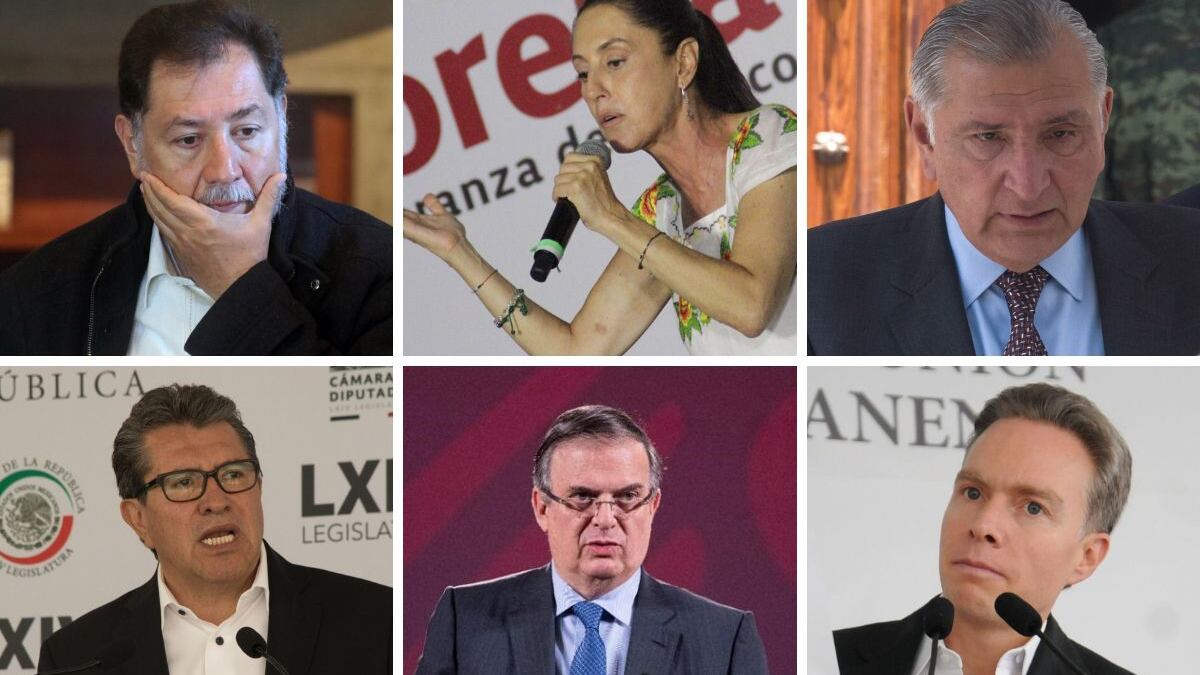 Corcholatas en descenso; mexicanos pierden interés en proceso interno de Morena