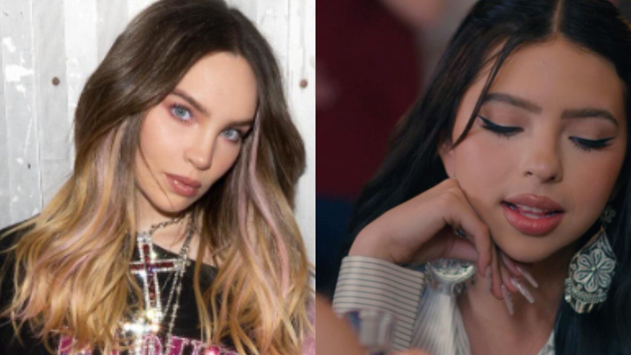 Belinda y Ángela Aguilar