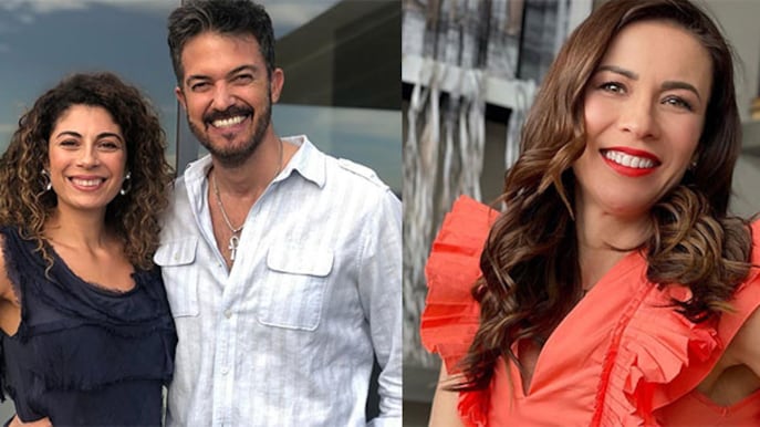 Anna Ferro, Fernando del Solar e Ingrid Coronado. / Foto: Tomadas de Instagram.