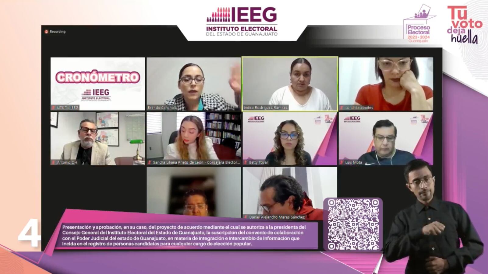 En breve determinarán el mecanismo para compartir información con el PJEG.