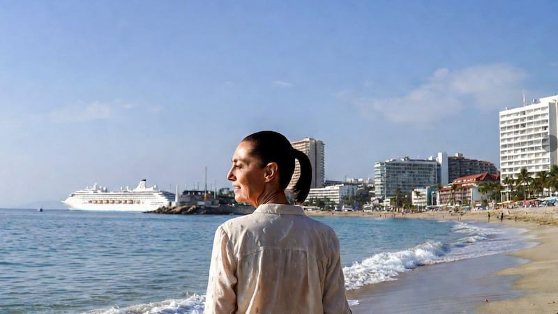 “¡Qué bien está Acapulco!”: Sheinbaum comparte video en X de sus vacaciones