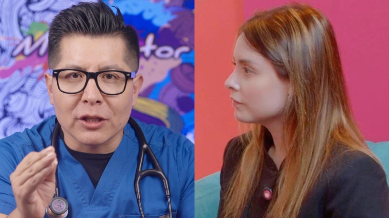 Mr. Doctor y Maryfer Centeno