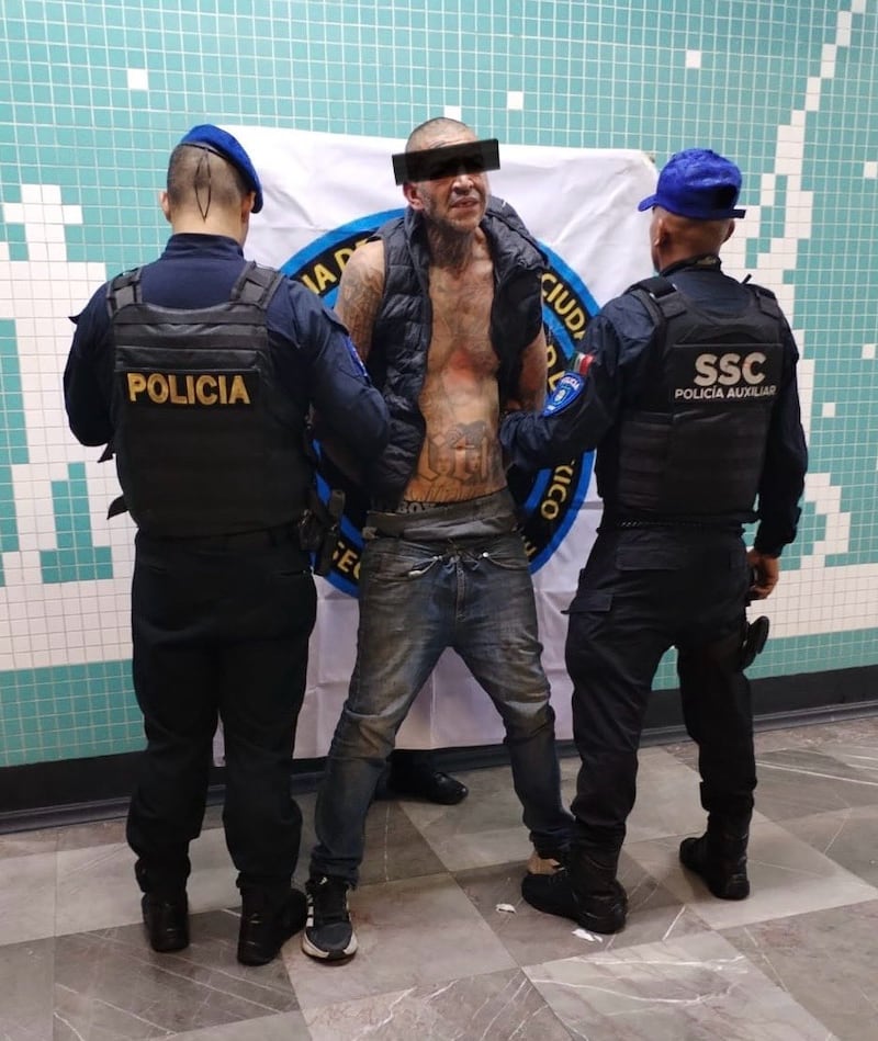 Agresor en el Metro CDMX