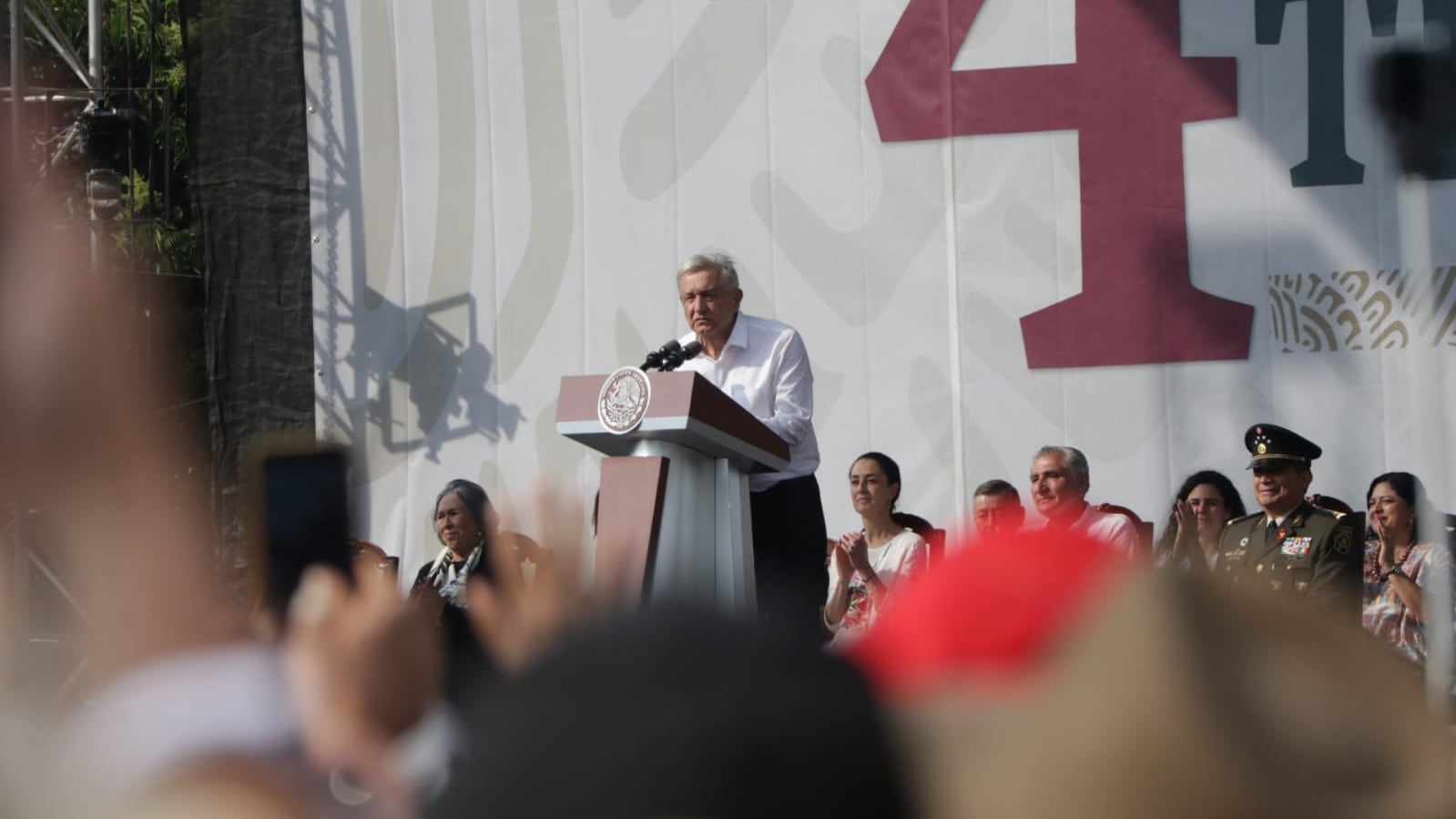 Marcha de AMLO: discurso en el Zócalo 27 de noviembre 2022