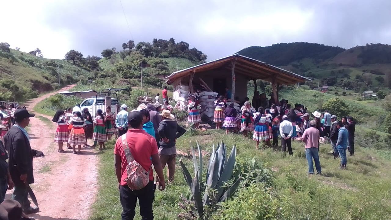 Comundades de San Jerónimo Palantla en Chilapa, Guerrero.