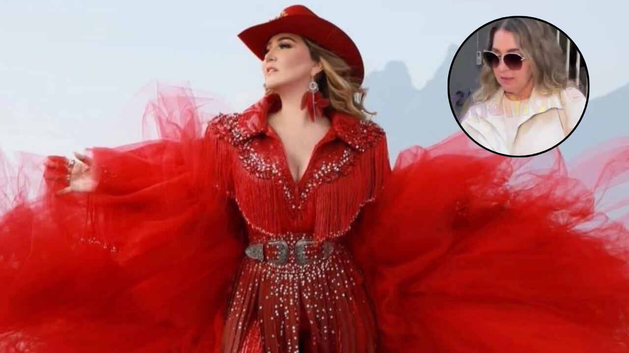 Alicia Villarreal es captada luego de interponer denuncia contra Cruz Martínez