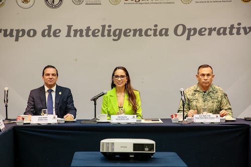 Refuerza Gobernadora estrategia CONFIA tras reunión con grupo operativo de seguridad