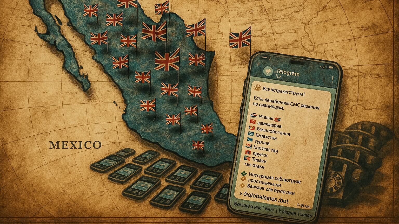 El esquema no es spoofing: los números +44 son reales y activos, incluso disponibles en WhatsApp.