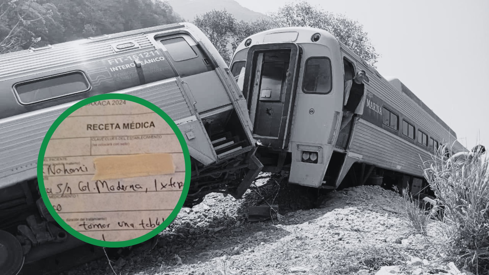 Sobreviviente del vagón que cayó al barranco acusó falta de atención médica y ausencia de seguimiento tras el accidente.