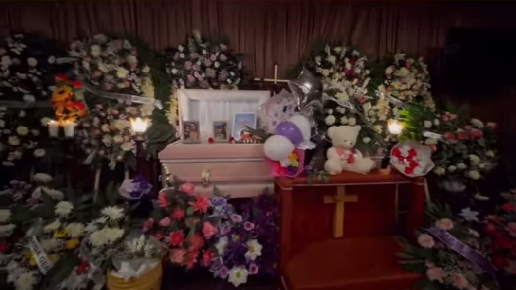 Daniela fue sepultada este lunes en el panteón San Gregorio Magno.