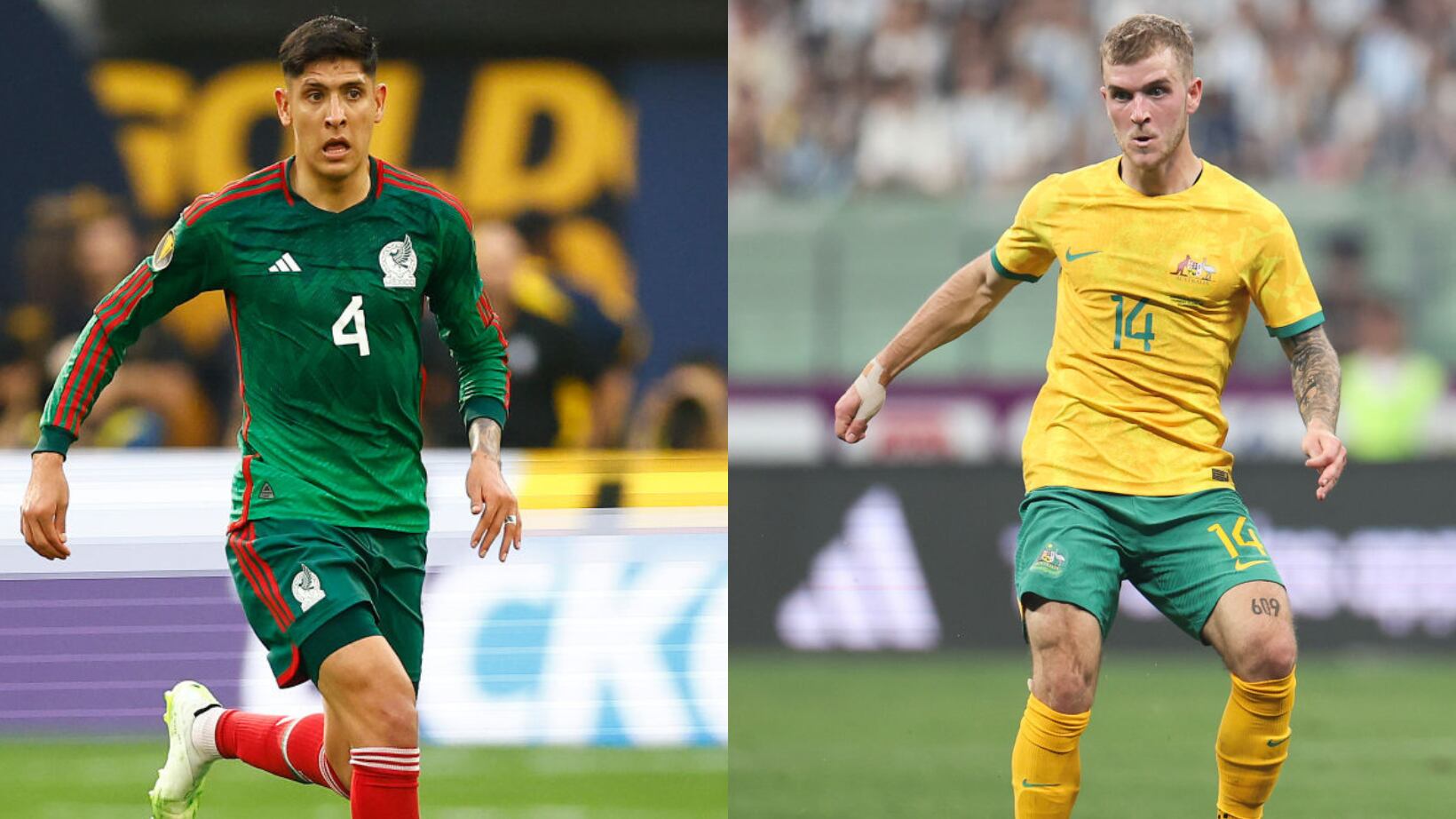 México vs. Australia.