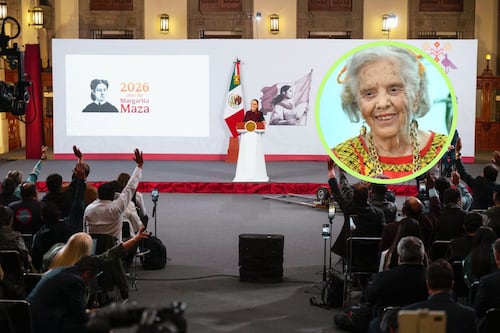 ¡Ay, no asusten!“: Sheinbaum frena la Mañanera para verificar salud de Poniatowska