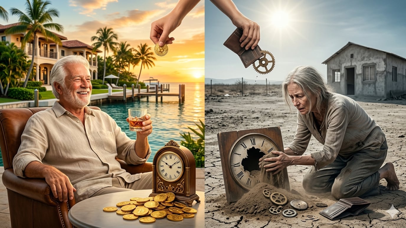 Tu retiro depende de aportaciones, inversión y rendimientos; sin ahorro constante, el dinero no crece y el futuro se queda corto.