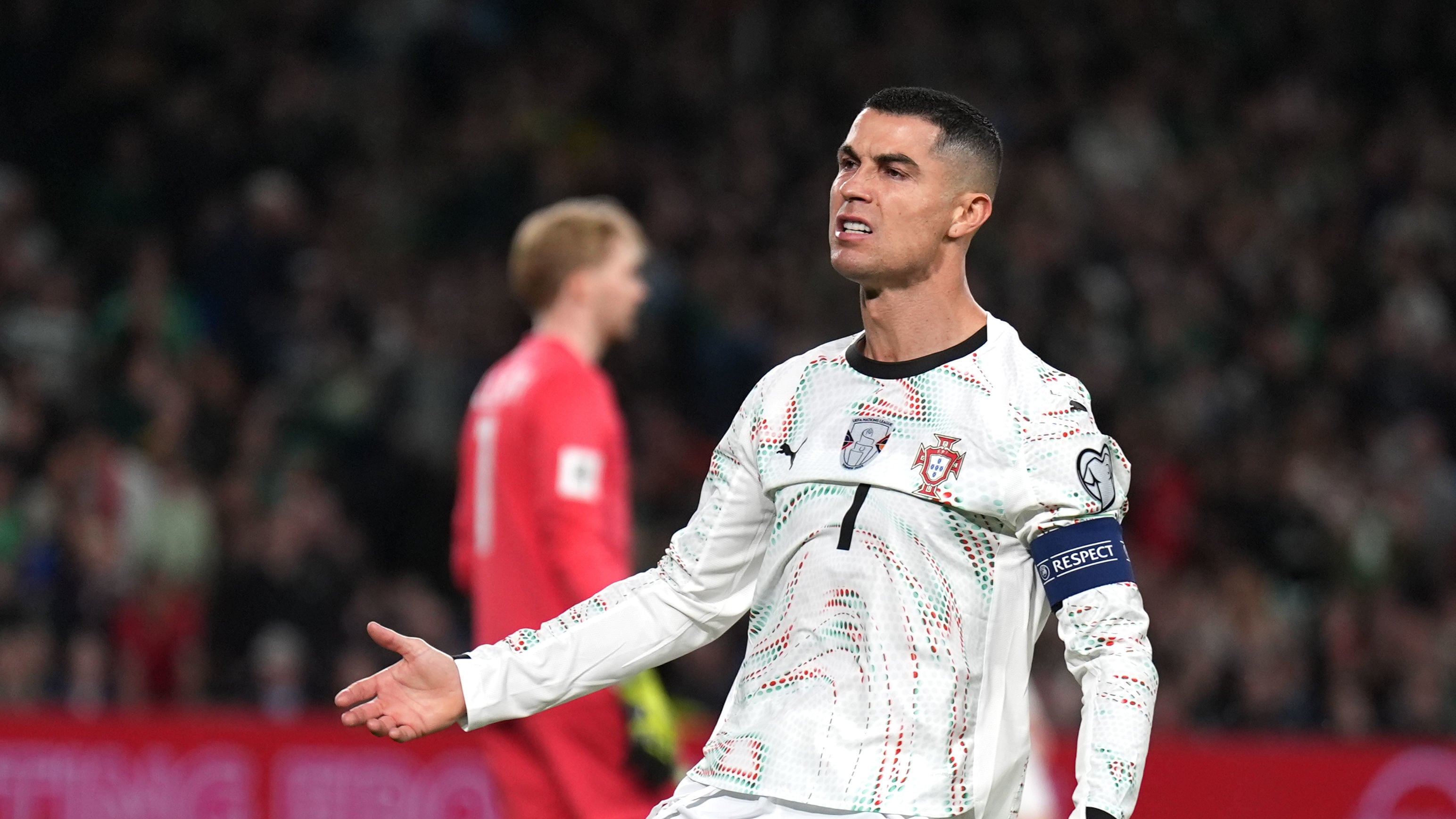 Cristiano Ronaldo fue el villano del partido.