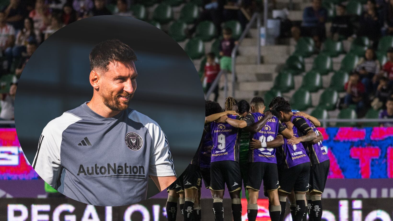 Lionel Messi y el Inter Miami podrían jugar en el Estadio Kraken.