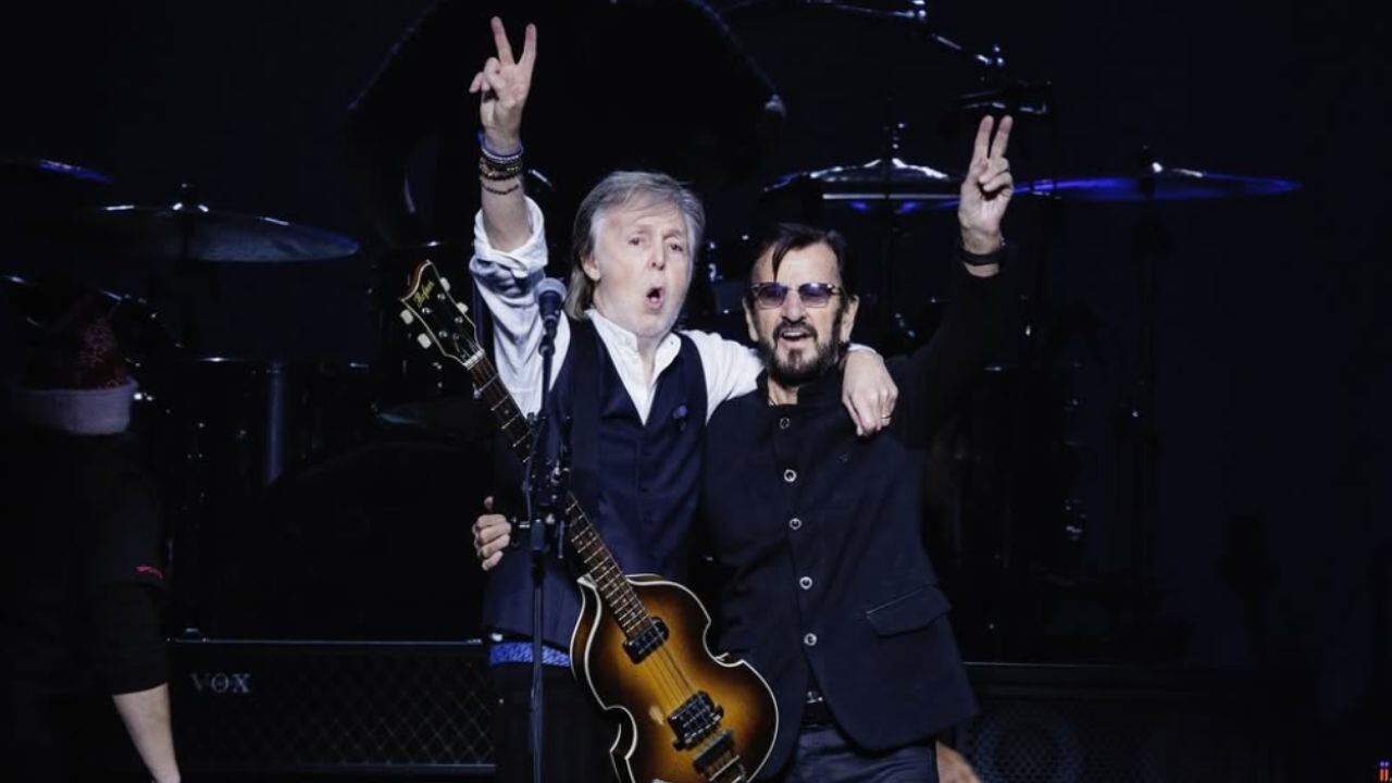 Fans reaccionan al reencuentro de Ringo Starr y Paul McCarteny