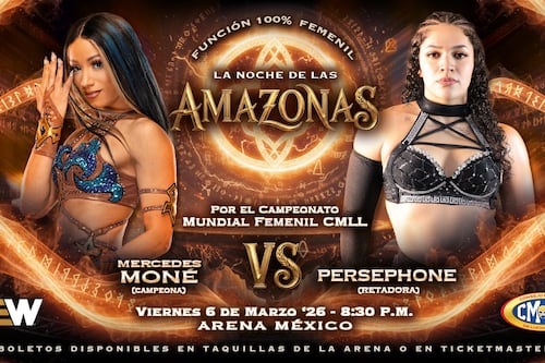 Las Amazonas toman la Arena México: CMLL anuncia función histórica por el Día de la Mujer