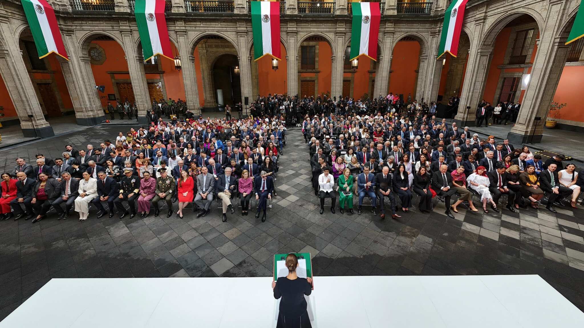 Primer informe de gobierno de Claudia Sheinbaum.