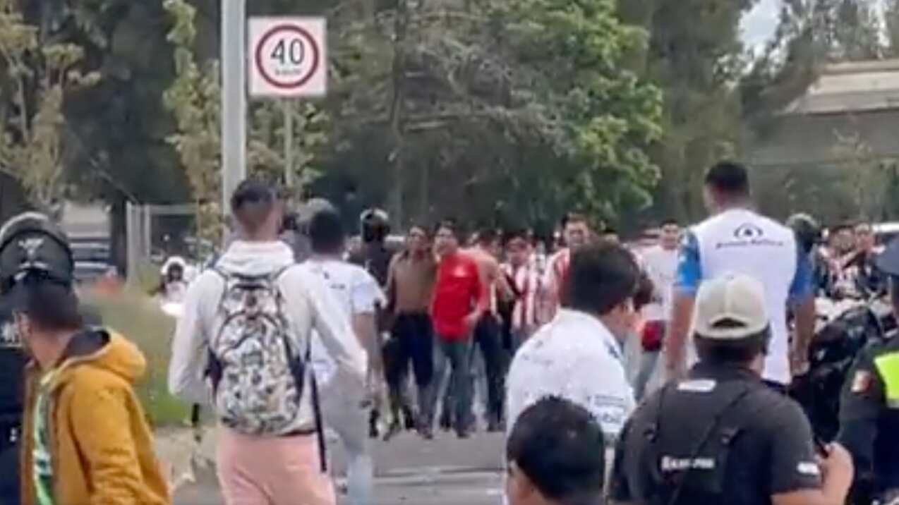 Enfrentamiento Puebla-Chivas