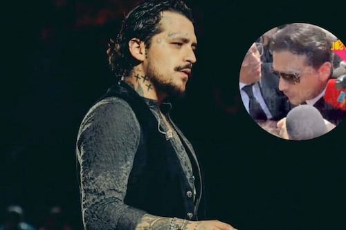 Christian Nodal causa zafarrancho al llegar a audiencia con disquera, por presunta falsificación de documentos