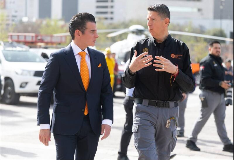 El Secretario General de Gobierno de Nuevo León, Miguel Ángel Flores Serna