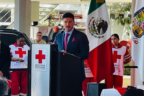 Gobierno de NL aportará 53 millones de pesos a Cruz Roja; arranca colecta anual