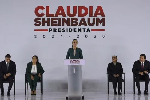 Sheinbaum suma a García Harfuch, Ariadna Montiel, Rosa Icela y Mario Delgado a su gabinete