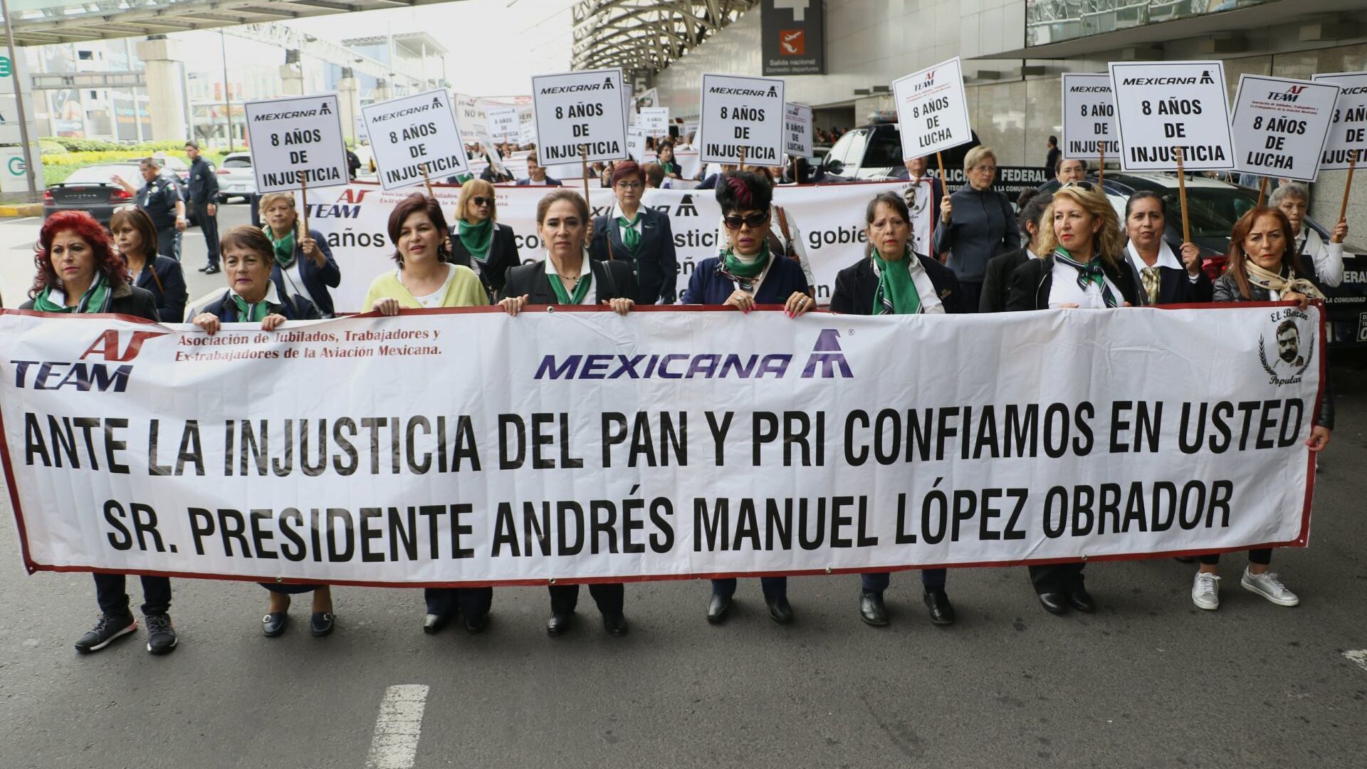 Gobierno da ultimátum a extrabajadores de Mexicana de Aviación