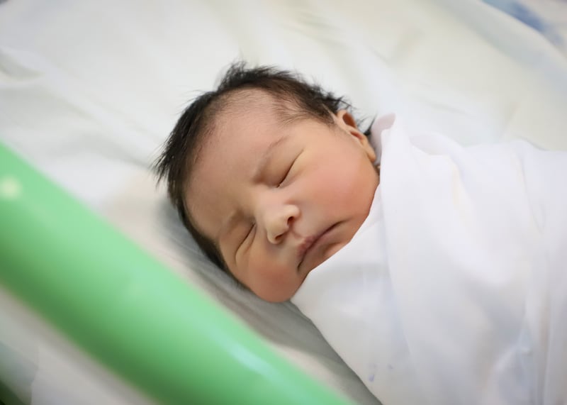 El nacimiento se registró a las 00:20 de este 1 de enero del 2026