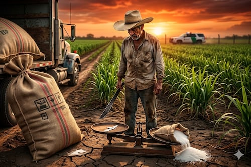 Entran 15 mil toneladas ilegales de azúcar y golpean al campo mexicano