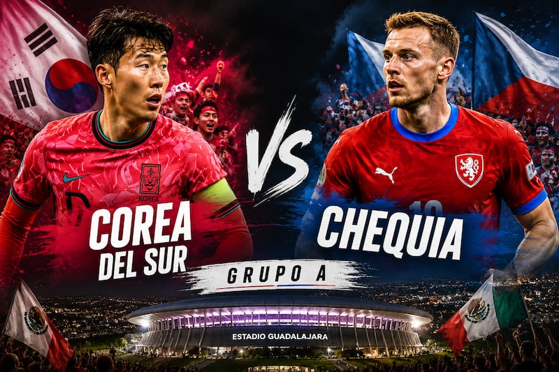 Corea del Sur vs. Chequia: ¿Dónde y a qué hora ver el partido del Grupo A del Mundial?