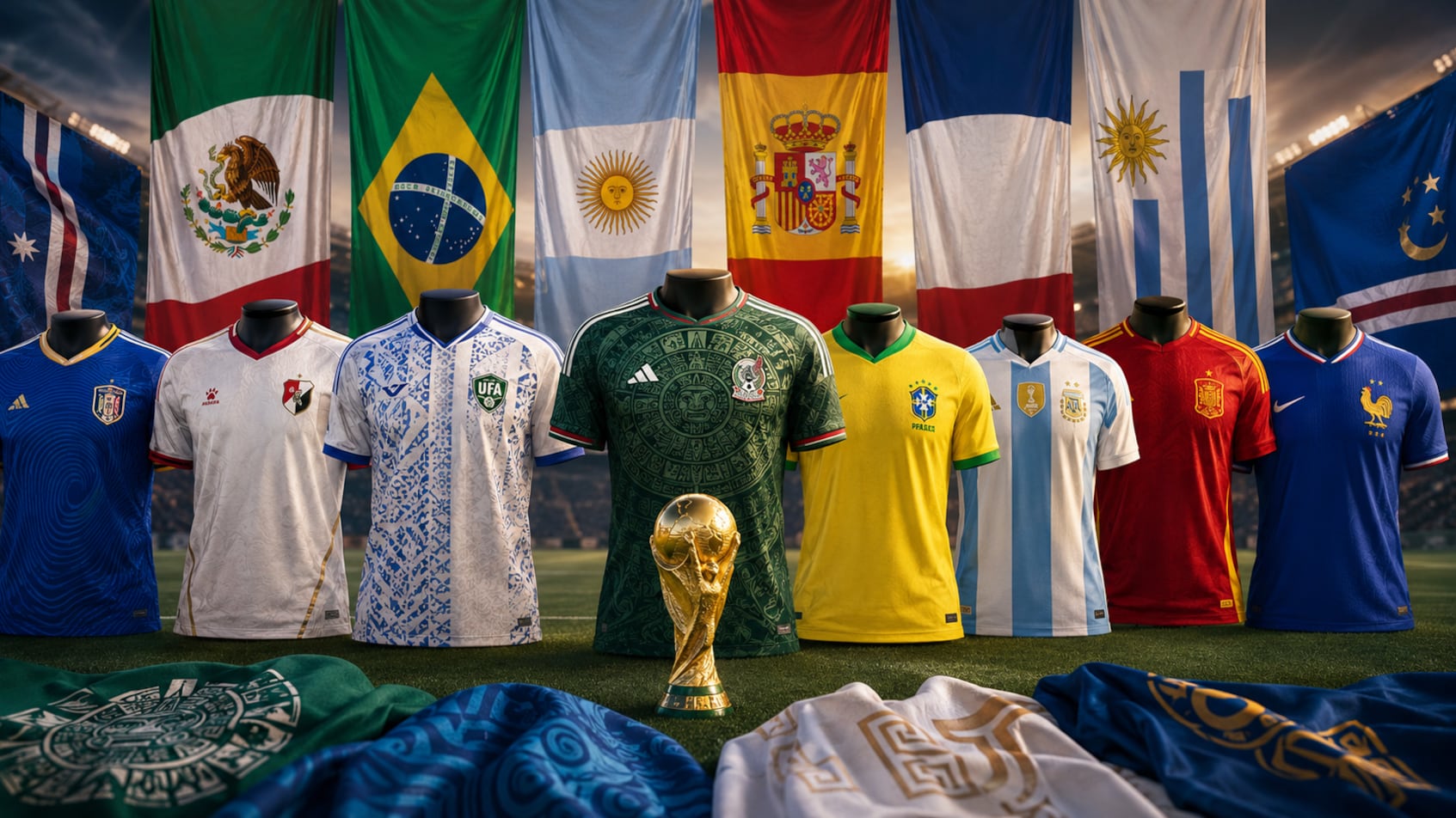 Camisetas Mundial 2026