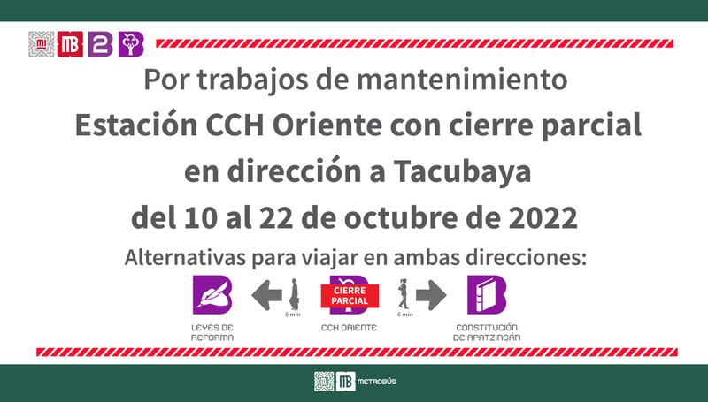 Estación CCH Oriente