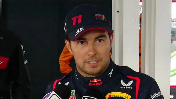 Sergio Pérez explica que fue lo que faltó para quedarse en podio.