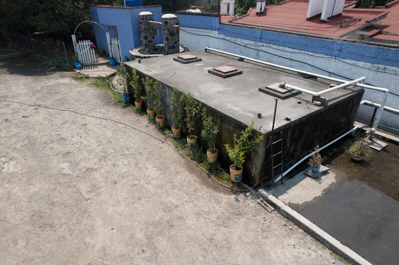Tomas clandestinas de agua potable aseguradas en Ocoyoacac, Estado de México