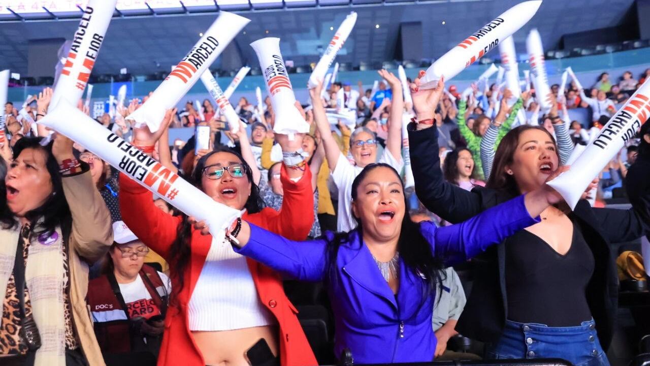 Cierre de recorridos de Marcelo Ebrard (Twitter / @m_ebrard)