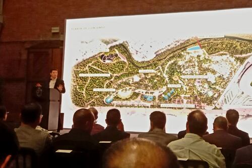 Rumbo al Mundial 2026 presentan obra en Nuevo León: el Parque del Agua