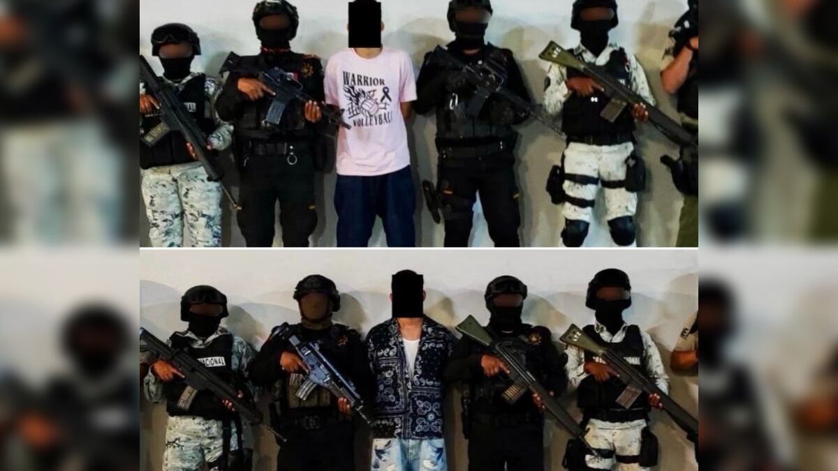 La detención se logró por el trabajo coordinado entre Fuerza Civil, Guardia Nacional, Ejército Mexicano y la Agencia Estatal de Investigaciones.