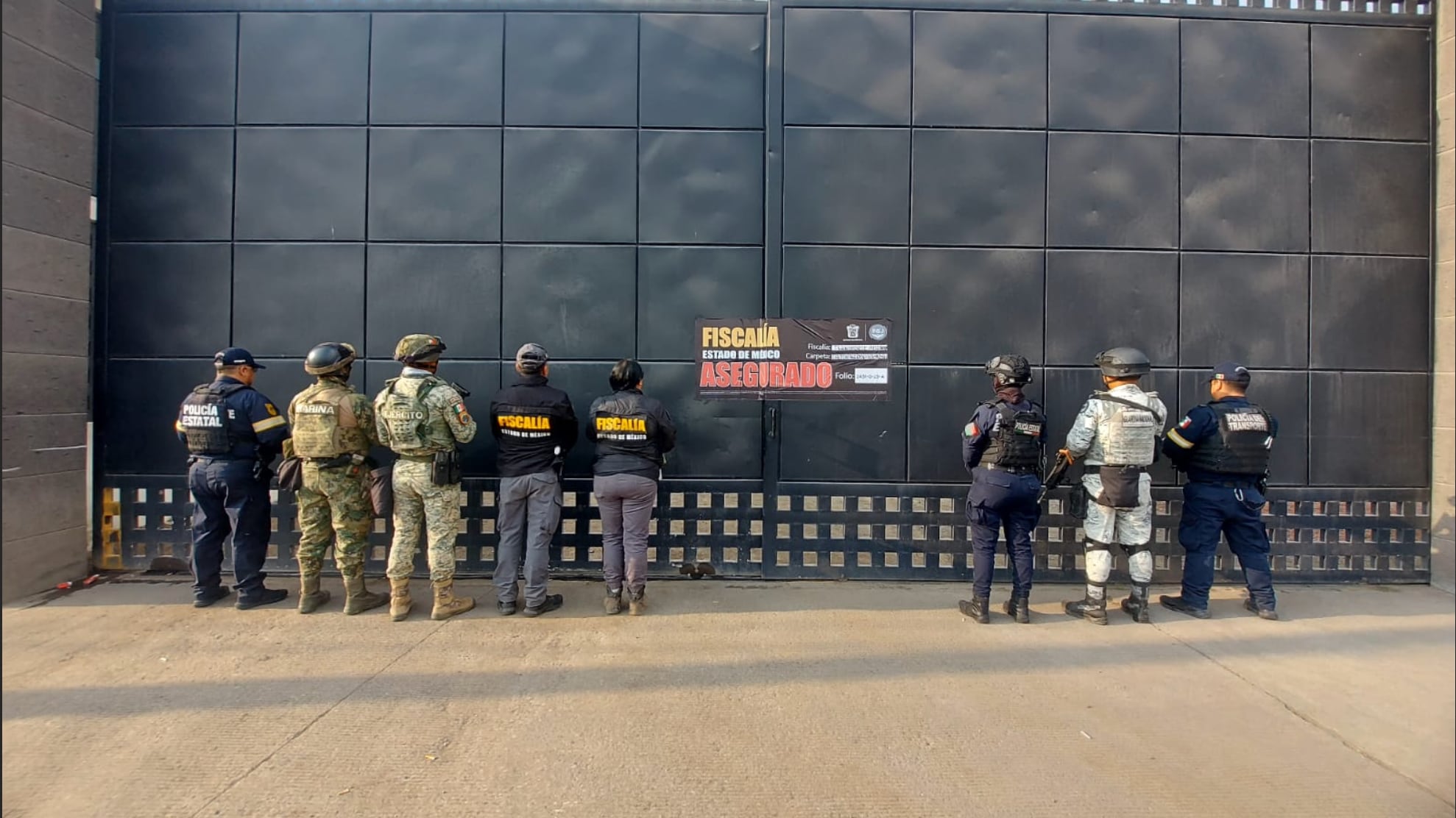 Operativo Senda en Edomex