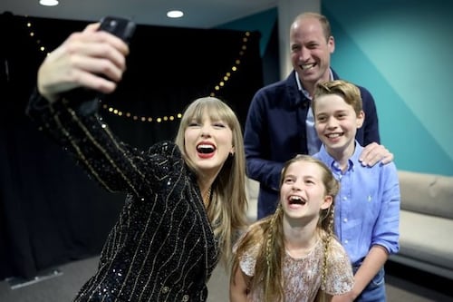 ¡Es swiftie! Taylor Swift comparte su encuentro con el príncipe William y sus hijos