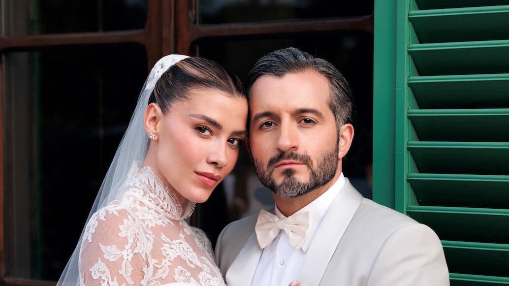 Estas son las fotos oficiales de la boda de Michelle Salas y Danilo Díaz.