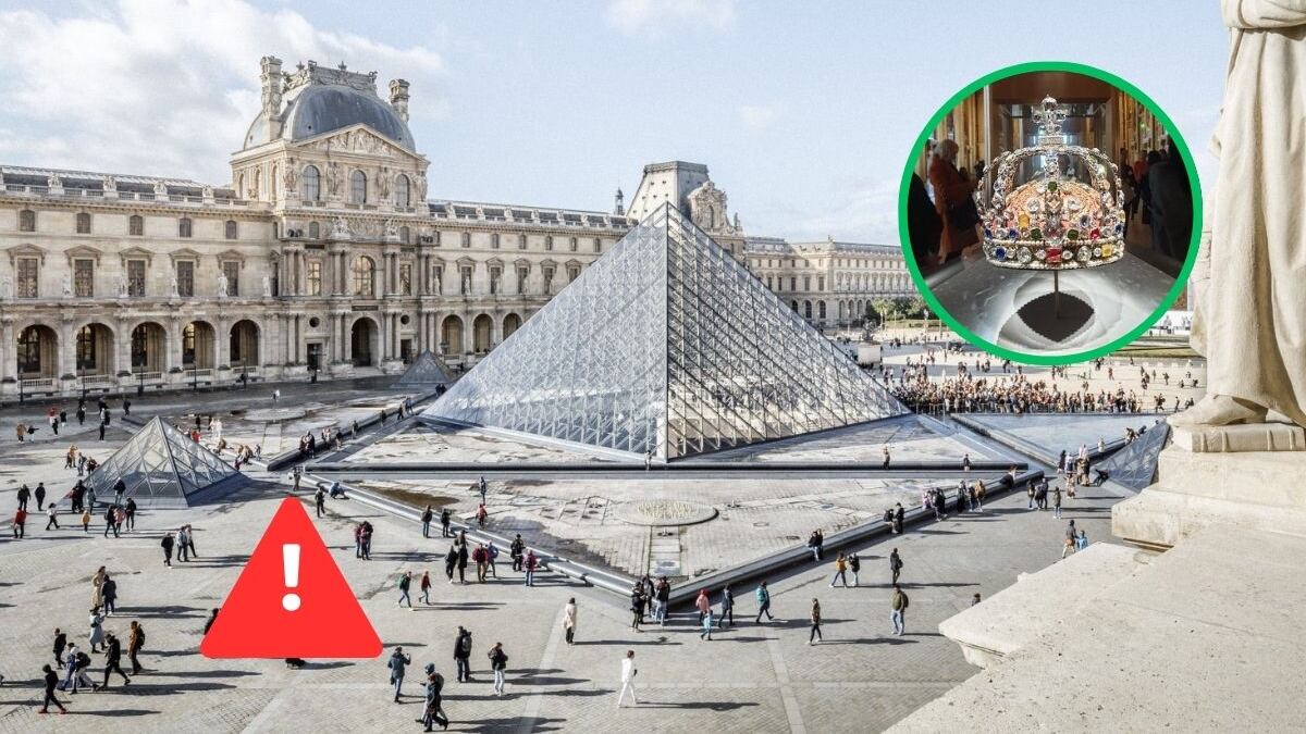 Video Museo Louvre: Robo exprés con motosierras; asaltantes se llevan joyas en menos de siete minutos