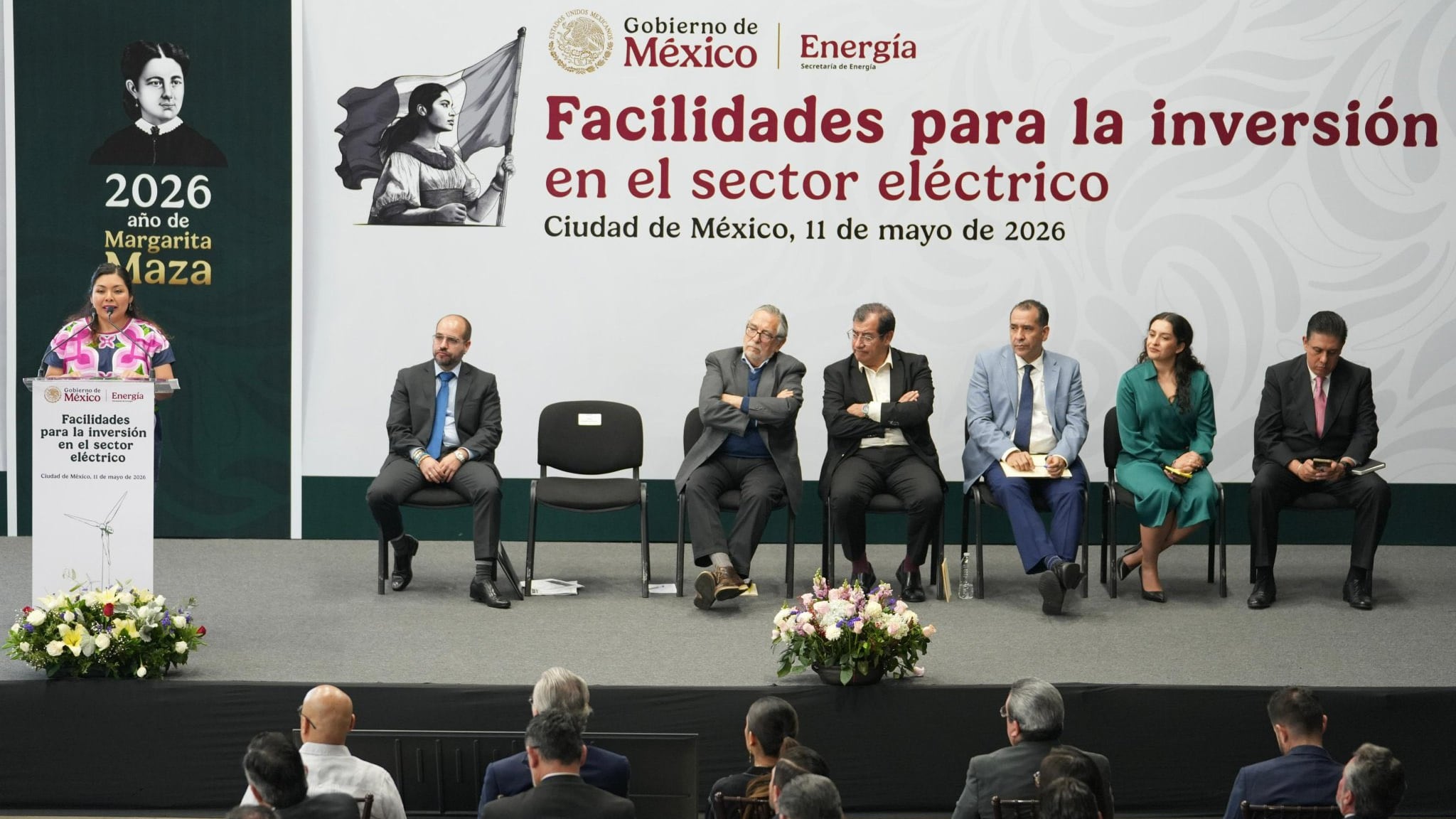 La secretaria de Energía, Luz Elena González Escobar, presentó tres instrumentos que facilitarán la inversión en el sector eléctrico en línea con el Plan de Fortalecimiento y Expansión del Sistema Eléctrico Nacional 2025-2030