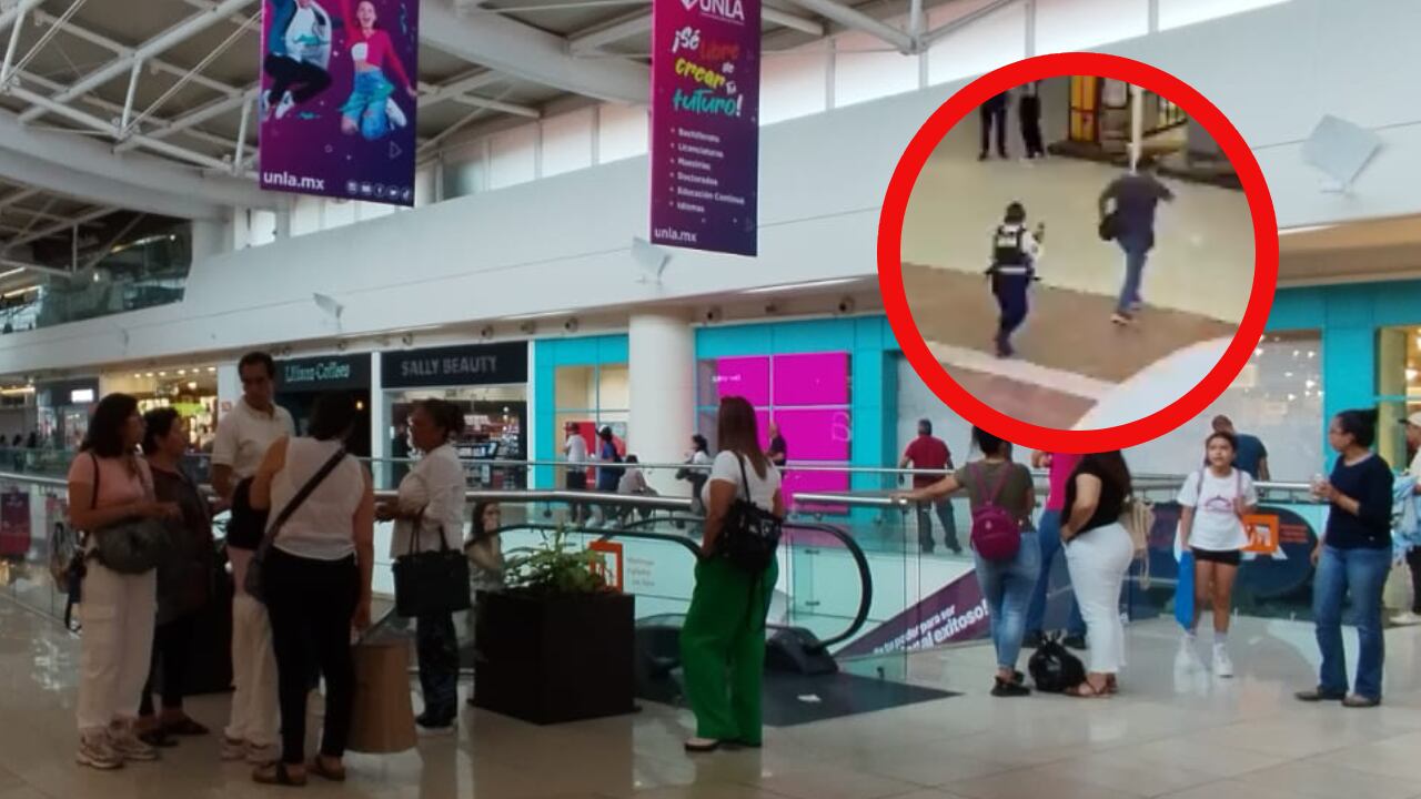 Balacera en Plaza Las América deja una persona sin vida