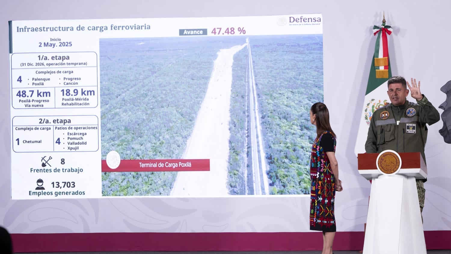 Trenes México-Querétaro y Querétaro-Irapuato avanzan 15%
