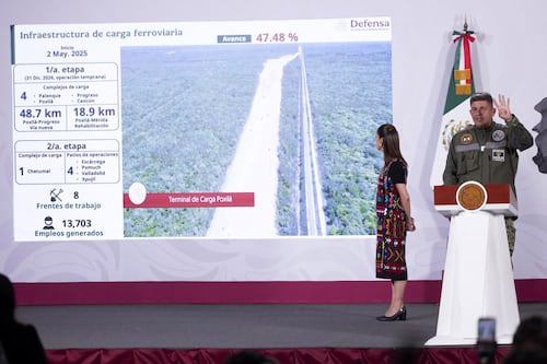 Trenes México-Querétaro y Querétaro-Irapuato presentan 15% de avance