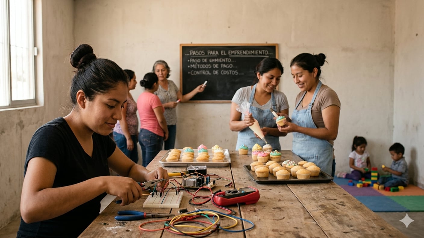 Con este modelo, el Gobierno estatal busca no solo proteger a mujeres en riesgo, sino generar condiciones para que no regresen a entornos de violencia por falta de ingresos.